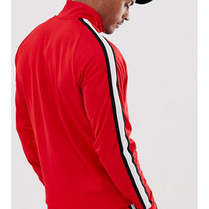 เสื้อแจ็กเก็ตมีซิปรูดสำหรับผู้ชายเสื้อแจ็กเก็ตออกแบบมาใหม่ - Product Image 3