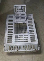 Matériel d'élevage : Cage de transport pour volailles, Bac de manutention pour poussins, Caisse de transport en plastique pour volailles (canards, pigeons), Moule d'occasion
