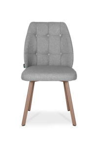 Chaise de salle à manger moderne en tissu à pieds en métal de haute qualité Hot-Sell for Home Cafe Dining Warehouse Apartment School Cool Features - Product Image 3