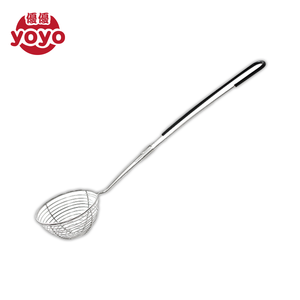 Cuchara de acero inoxidable para bebidas Boba, Tapioca con cable - Product Image 4