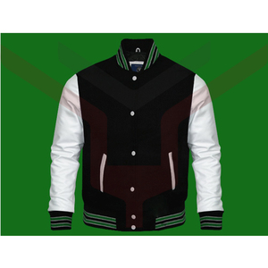 Chaqueta Universitaria de Primera Calidad con Parche de Logotipo Personalizado, Chaqueta de Béisbol para Hombres y Mujeres, Uniforme Escolar - Product Image 6