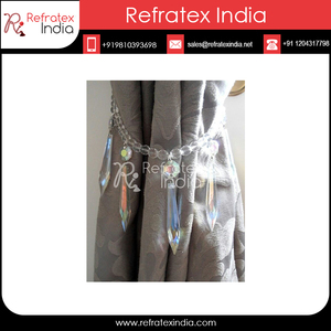 2021 Latest Design <b>Beaded</b> <b>Curtain</b> Tieback for Wholesale Price Home Decoration By Refratex India Made in India - Product Image 6