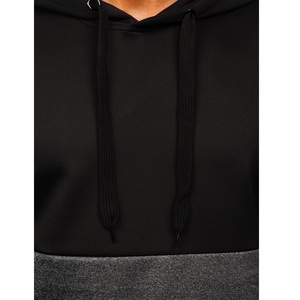 2021 sweat à capuche pour hommes personnalisé en gros Streetwear unisexe uni coton biologique de haute qualité surdimensionné pour l'hiver usage décontracté - Product Image 3