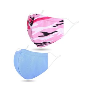 Venta al por mayor reutilizable lavable algodón Facemask moda sublimación impresa fiesta máscaras con diseño transpirable - Product Image 2