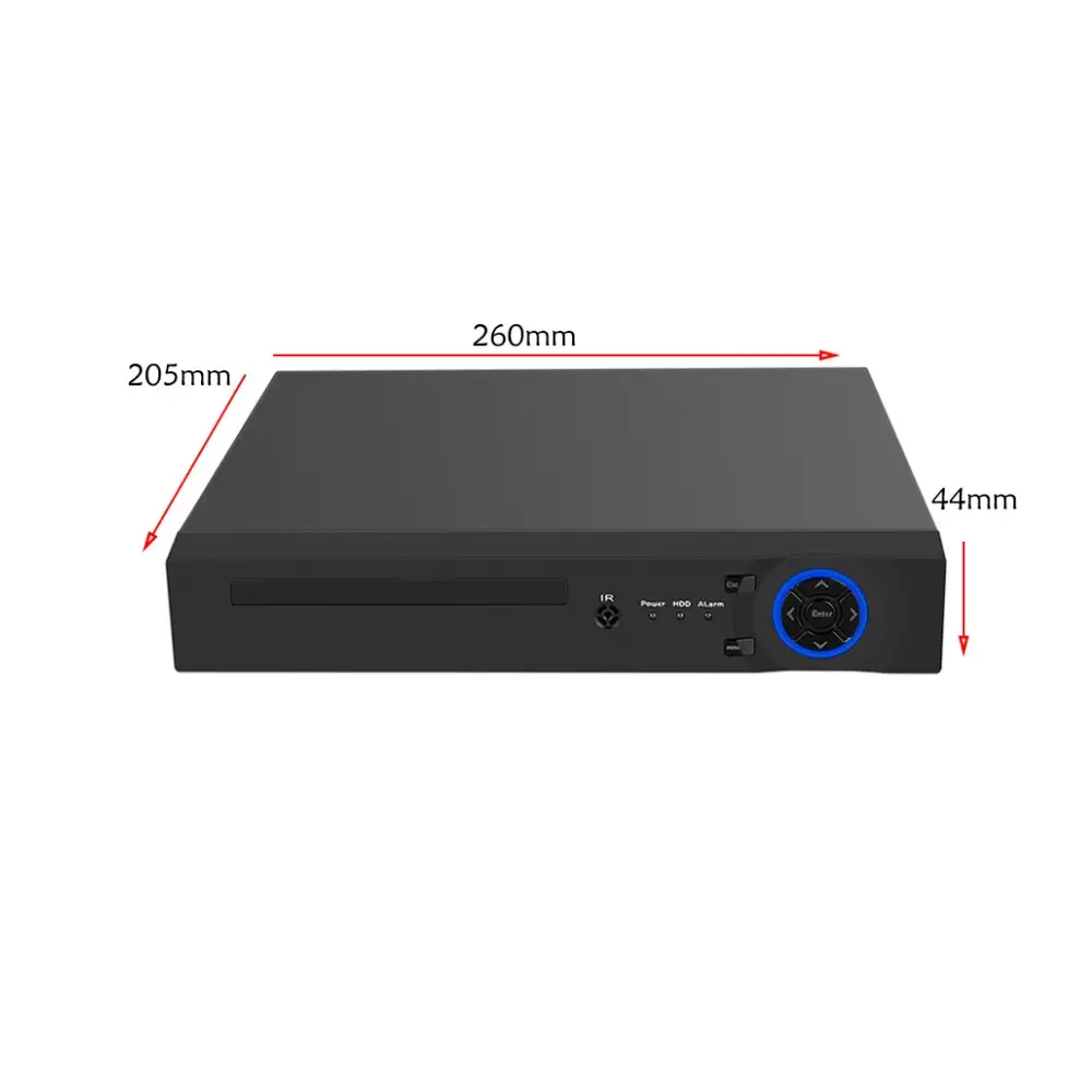 4 Kênh 5MP IU H.265 Network Video Recorder HK-NVR5104Q ONVIF 1 * SATA