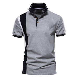 Polo manches courtes pour homme, Logo personnalisé, mode 100% en pur coton, tenue de sport masculin, avec col - Product Image 6