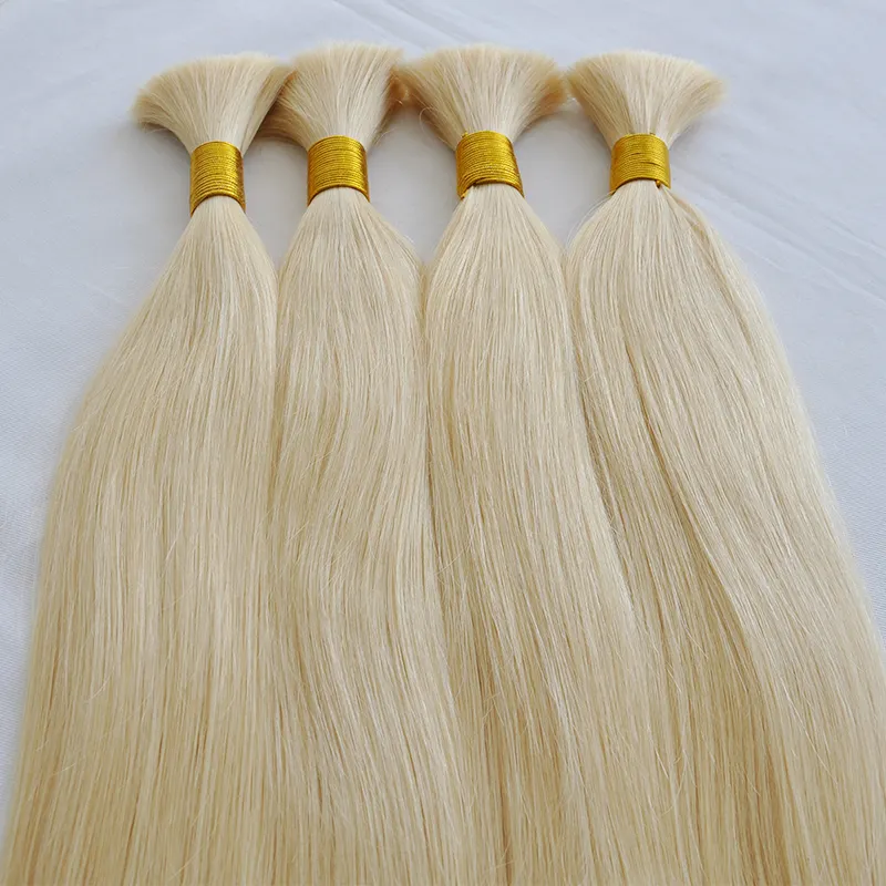 Raw Vietnamese 10A Unprocessed Virgin Hair 8-30inch white blonde russian hair bulk aliexpress blonde hair