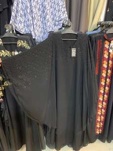 Abaya brodée de haute qualité Top Designs/Meilleure abaya respirante pour abaya musulmane/pakistanaise - Product Image 2