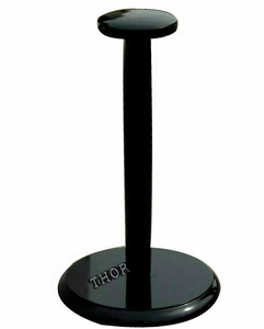 หมวกกันน็อคเกราะไม้ยืนสีดำ~ ไม้ยืนสำหรับการแสดงผลโพสต์สำหรับเกราะหมวกกันน็อคฐาน - Product Image 3