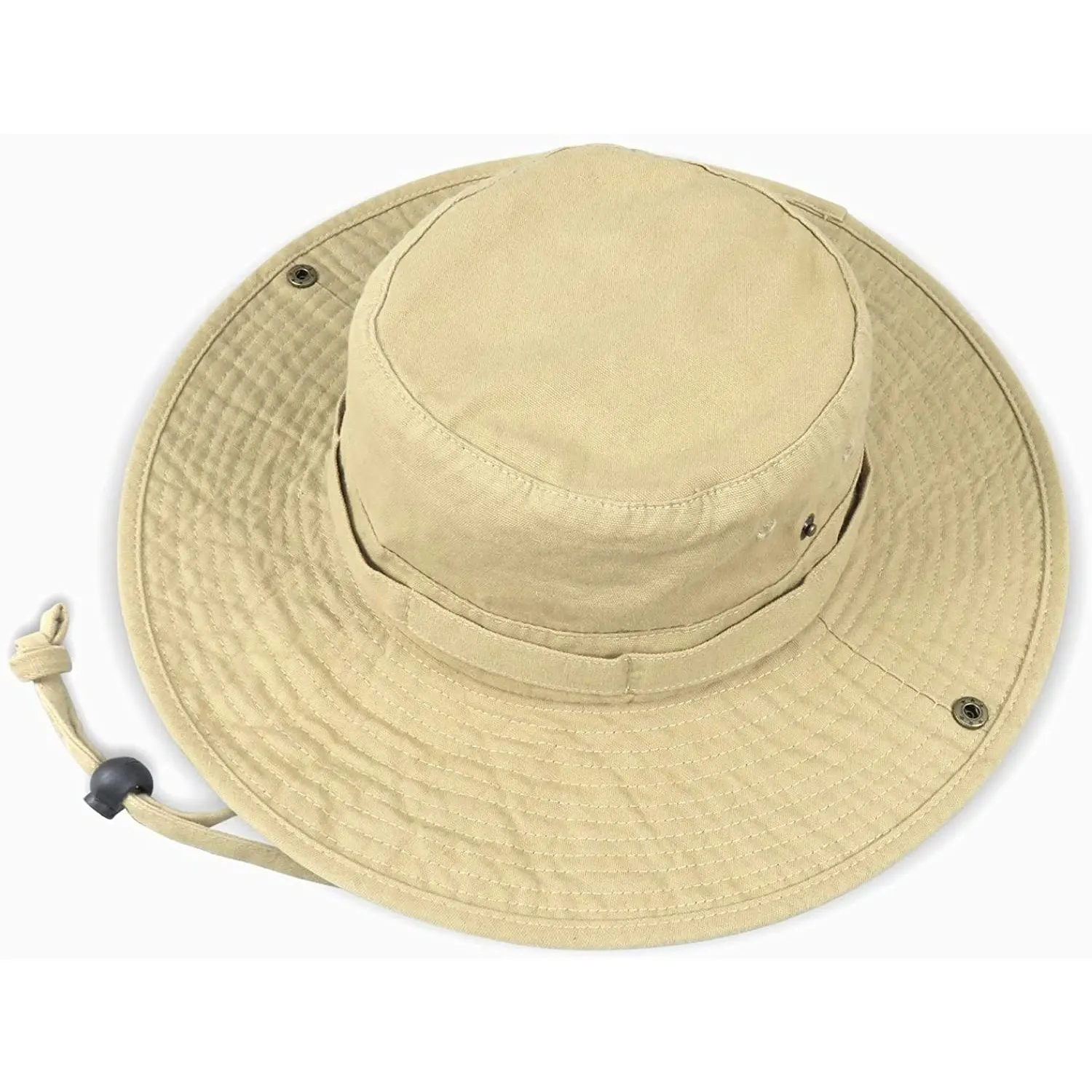 100% Cotton Man's and Woman's Bucket Hat UV Protection Hat Fishing Hiking Safari Outdoor
