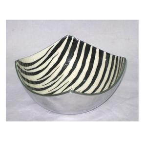 Assiettes de vaisselle dans un bol de service à salade imprimé floral de taille moyenne pour servir des aliments bol fabriqué en Inde - Product Image 4