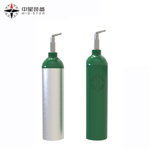 Nhà cung cấp Nhà máy y tế oxy xe tăng <span class=keywords><strong>h</strong></span>ộ gia đình <span class=keywords><strong>h</strong></span>ợp kim nhôm 1/5/10/15/20L Kích thước xe đẩy oxy gas xi lanh - Product Image 5