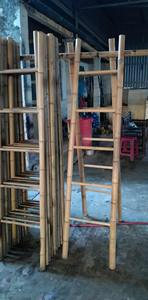 Escalera de bambú para baño, estante de torre, 3 escalones, 4 escalones, 5 escalones - Product Image 6