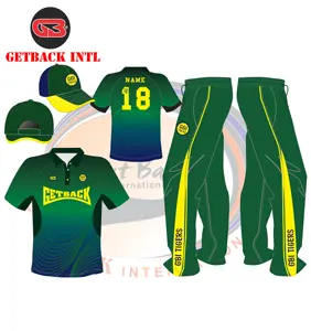 Aangepaste Hoge Kwaliteit Cricket Uniformen/Cricket Kits / Complete Cricket Kits