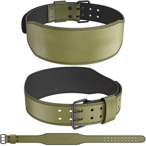 เข็มขัดหนังยกน้ำหนักสำหรับผู้ชายและผู้หญิง,เข็มขัดออกกำลังกายฟิตเนสยิมฟิตเนส - Product Image 4