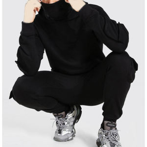 ชุดวิ่งแขนยาวผ้าโพลีเอสเตอร์สำหรับผู้หญิงชุดวอร์มแขนยาวแบบเรียบชุดออกกำลังกายแบบรูดซิปสำหรับฤดูหนาวไซส์ใหญ่พิเศษป้องกันเท้าสำหรับใส่วิ่ง - Product Image 6