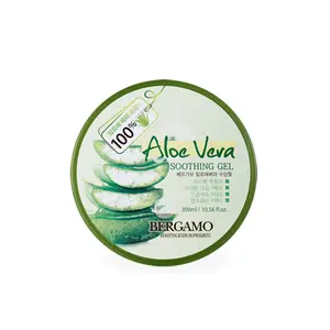 BERGAMO ALOE VERA SOOTHING GEL JAR TYPE 300g korea high quality ingredient brightening anti-wrinkle cruelty-free