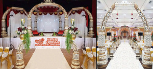 Chủ đề mộc mạc rajwadi mandap cho đám cưới Bollywood Ấn Độ tổ chức sự kiện đám cưới mandap trang trí hấp dẫn đám cưới Ấn Độ mandap decorusa - Product Image 3