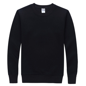 High Quality Custom Logo Hot Design OEM Custom Made Men Cotton Polyester <b>Plain</b> <b>Sweatshirt</b> With Long Sleeve Male Sweat Shirt - Product Image 4