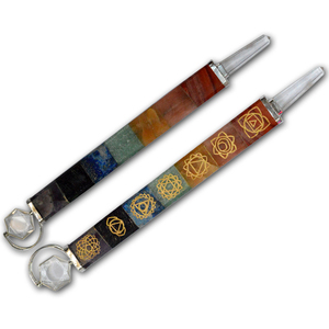 Comprar en línea varitas curativas <span class=keywords><strong>de</strong></span> Chakra grabadas con <span class=keywords><strong>David</strong></span> Star: varitas curativas <span class=keywords><strong>de</strong></span> Chakra grabadas con <span class=keywords><strong>David</strong></span> Star en venta - Product Image 1