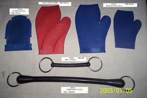 Banda para la nariz de goma australiana Cheeker de goma australiana Los nuevos colores múltiples vienen con lengüeta de cuero completa para sujetar - Product Image 3