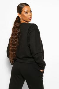 Mode Fermeture Éclair sweat-shirt Femme/Mans Vêtements s'arrêter sweat prinded + broderie - Product Image 4