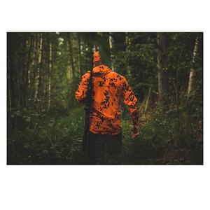Veste de chasse imperméable et coupe-vent pour hommes 2026 - Orange - Veste de chasse et de tir multi-poches isolée - Product Image 2