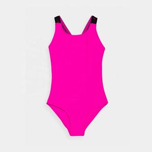 Traje de Baño de Una Pieza para Mujer 2026, Estampado Floral Personalizado, Control de Abdomen, Efecto Reductor, con Volantes y Perlas, Spandex/Poliéster - Product Image 4