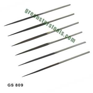 GS 807 Jeu d'aiguilles pour lime en acier nouvel état pour outils et équipements de bijouterie - Product Image 1