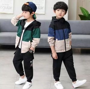 Costume de survêtement à capuche pour enfants, ensemble de 2 pièces, avec fermeture éclair - Product Image 6