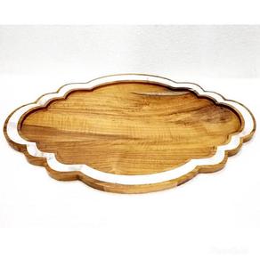 Bandeja de servicio de chocolate con incrustaciones de madreperla ecológica, bandeja decorativa para el hogar, Hotel y restaurante, fiestas, bodas y eventos - Product Image 1