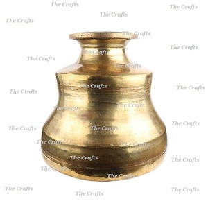 Olla de Agua de Latón Chapada en Oro de la Mejor Calidad, Tamaño y Forma Personalizados, Vajilla de Metal Chapado a Precios Razonables - Product Image 4