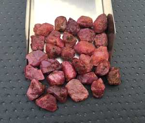 Gema Natural de zafiro rosa, cristal curativo Natural sin procesar, venta al por mayor de India - Product Image 4