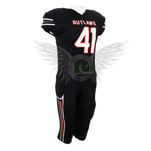 Servicio OEM uniforme de fútbol americano ligero y transpirable de talla grande tamaño personalizado cómodo uniforme de fútbol - Product Image 5