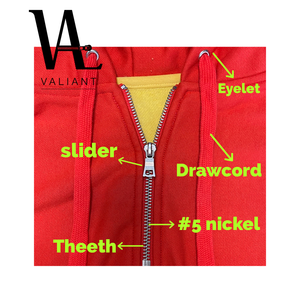 Fermeture éclair à glissière pour dents en Nickel métallique, vêtements de haute qualité, vente en gros usine n ° 5 - Product Image 2