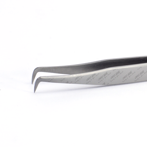 Pinzas de extensión de pestañas de volumen ruso Acero inoxidable con acabado de mancha Tipo de Punta puntiaguda - Product Image 6