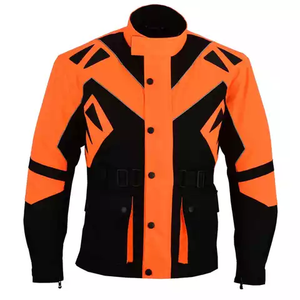 High Quality Men and Women's Motorbike Jacket with Front Logo Placement - Product Image 1