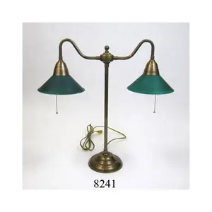 Wholesale supplier of brass double shades bankers reading lamp