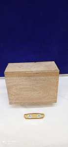 American Style Wood <b>Box</b> Adult Burial Urn by Brassworld India Funeral Supplies - Product Image 4