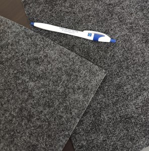 Feutre non tissé poinçonné à aiguille unique, 100% Polyester - Product Image 1