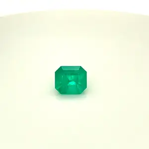 GRS Certified Natural Green Emerald Stone Faceted Octagon Cut Exclusive Gemstones Buy Online at Factory Price Online Supplier