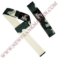 Sangle de poignet NFM personnalisée pour gym, crossfit, en coton et nylon robustes, OEM ODM, pour fitness, powerlifting, haltérophilie, camouflage