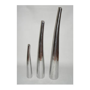 Vases de table en cristal et granit de qualité supérieure en métal miroir polonais conceptions antiques Vases de décoration de maison/mariage colorés de qualité supérieure - Product Image 4