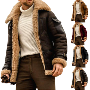 Dernier design, logo personnalisé, parka longue d'hiver en cuir véritable pour homme et femme, épaisse, à séchage rapide, respirante, avec capuche, fabriquée aux États-Unis - Product Image 6