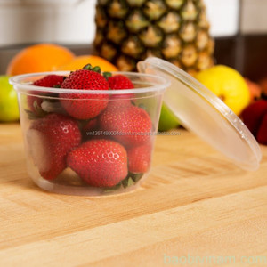 <b>Plastic</b> PP Food <b>Containers</b> <b>Lids</b> Transparent Stackable Airtight Keep Fresh Bpa Free Microwave Safe Modern Design Storage Box 0-1L - Product Image 5