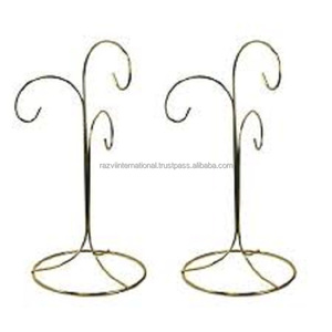 Adornos navideños de alambre de hierro, soporte de exhibición estándar de calidad - Product Image 1