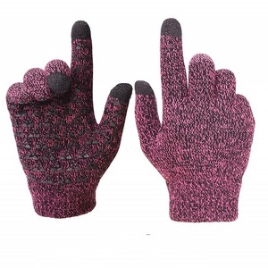 MESS SPORTS Fashion Men Women Thermal <b>Touchscreen</b> Smartphone Texting Driving Cycling Checked Cotton Winter <b>Gloves</b> - Product Image 1