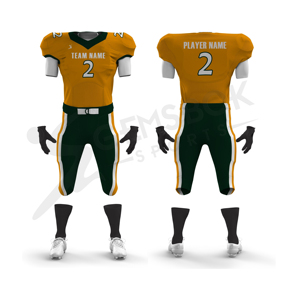 ชุดยูนิฟอร์มอเมริกันฟุตบอลคุณภาพสูง ไซส์พลัส ขายส่งสำหรับผู้ชาย แห้งเร็ว ระบายอากาศได้ดี ต้านเชื้อแบคทีเรีย สั่งทำแบบซับลิเมชั่นได้ - Product Image 3