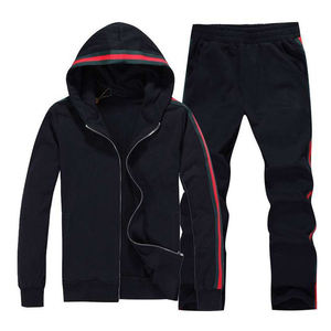 Survêtement d'hiver en velours polaire de coton pour hommes, coupe ajustée, polyester personnalisé avec motif solide, été, football, nylon, Gsm 260-340 - Product Image 3