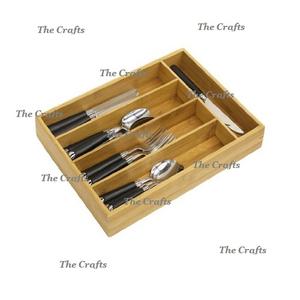 Porte-couverts en bois de forme carrée avec plateau à couverts d'hôtel de restaurant de qualité supérieure à un prix compétitif - Product Image 2